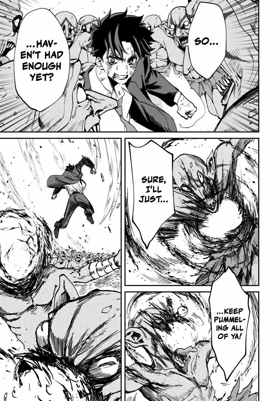 Only I Know the World Is Ending and Getting Killed by Rampaging Beasts Only Makes Me Stronger - Chapter 4 - Page 14