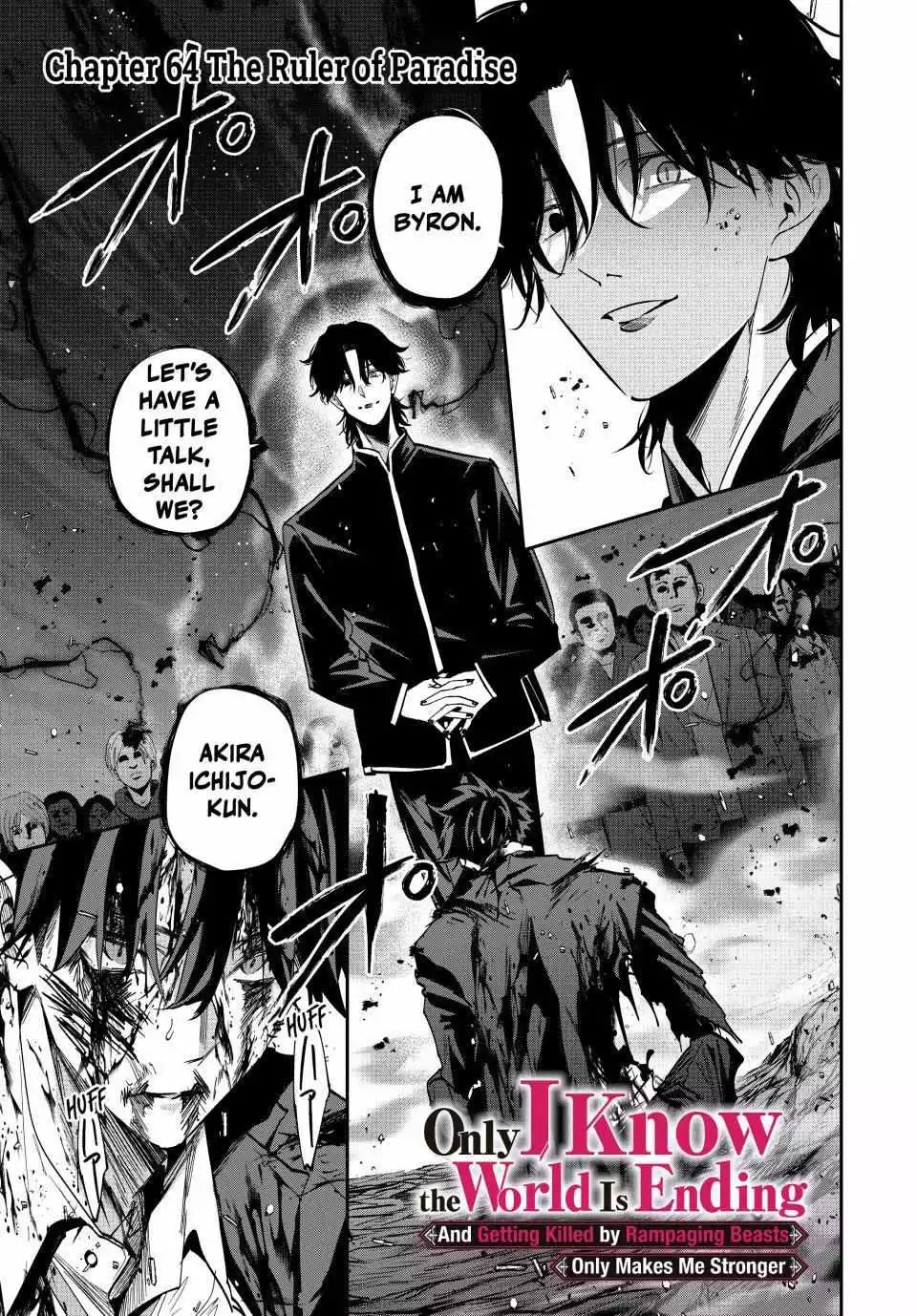 Only I Know the World Is Ending and Getting Killed by Rampaging Beasts Only Makes Me Stronger - Chapter 64 - Page 2
