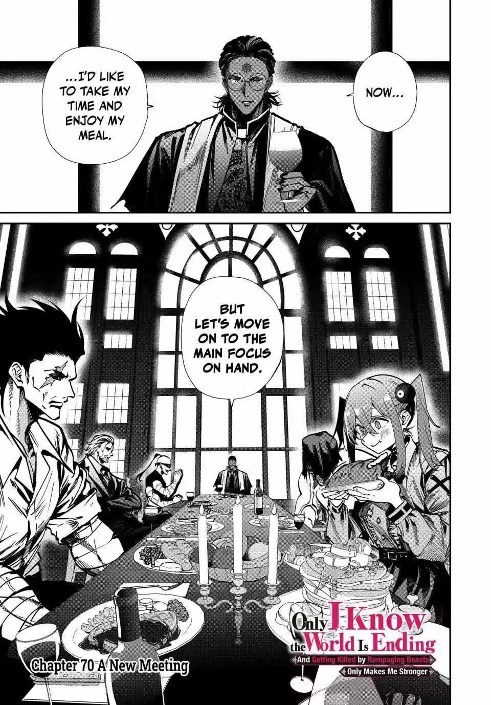 Only I Know the World Is Ending and Getting Killed by Rampaging Beasts Only Makes Me Stronger - Chapter 70 - Page 1