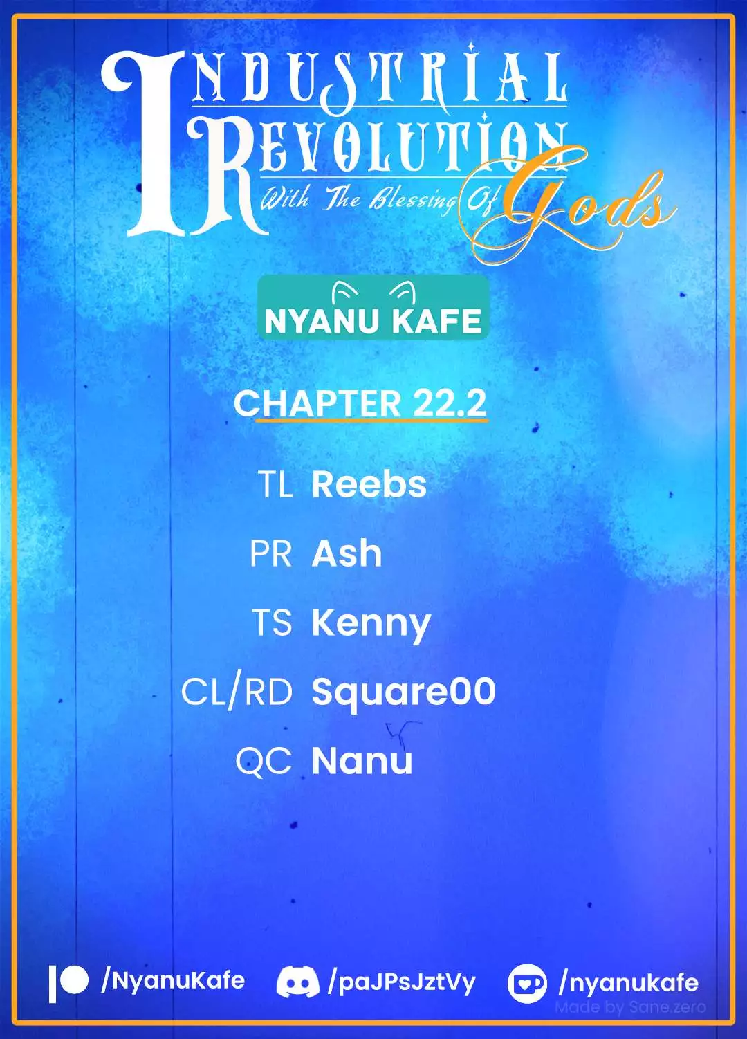 Revolution in production with the blessings of the gods - While living a leisurely, slow life in a corner of another world, somehow a diverse group of people gathered to form the strongest nation... - Chapter 22.2 - Page 1