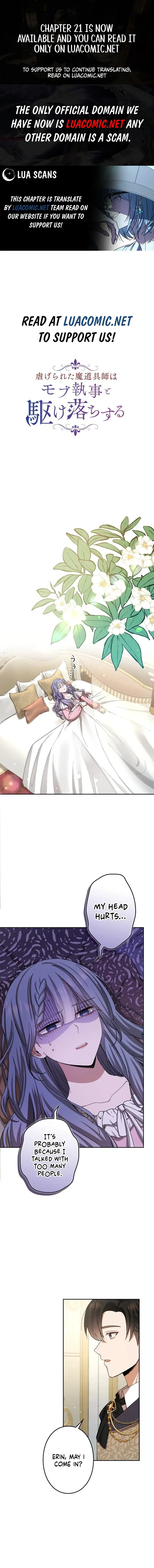 The Oppressed Magic Tool Maker Elopes with a Mob Servant - Chapter 8 - Page 1
