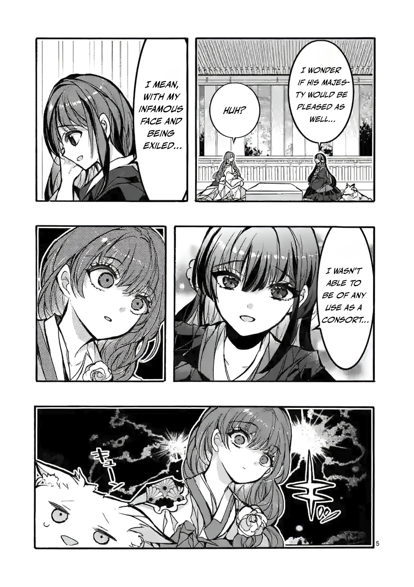 The Rare Villainess Who Was Banished From the Inner Palace Wants A Mofumofu Life With Her Pet Dog in the Detached Palace - Chapter 5 - Page 7