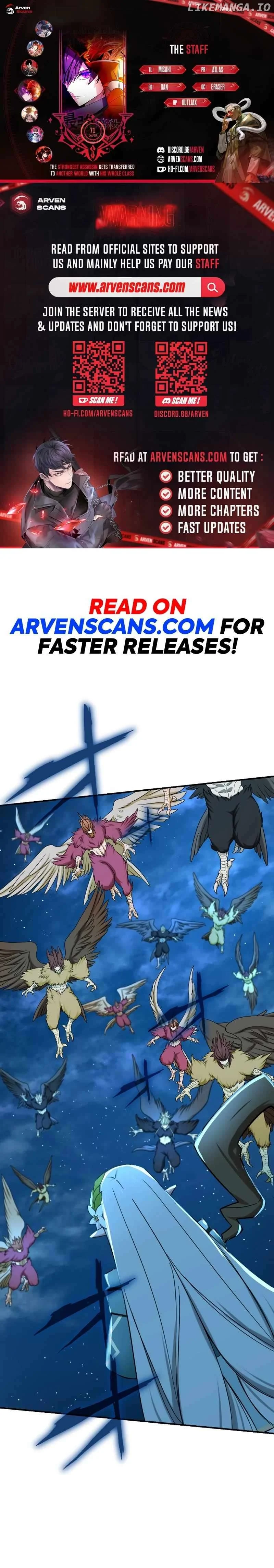 The strongest assassin gets transferred to another world with his whole class - Chapter 71 - Page 1