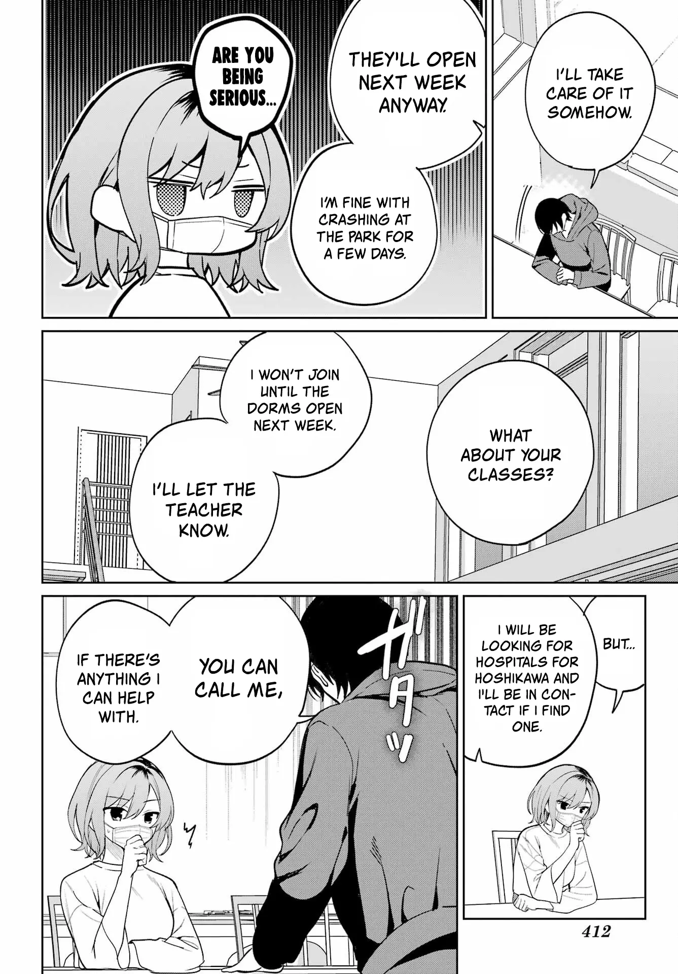 When I got to remote class, I had to move in with the most beautiful girl in my class - Chapter 10 - Page 12