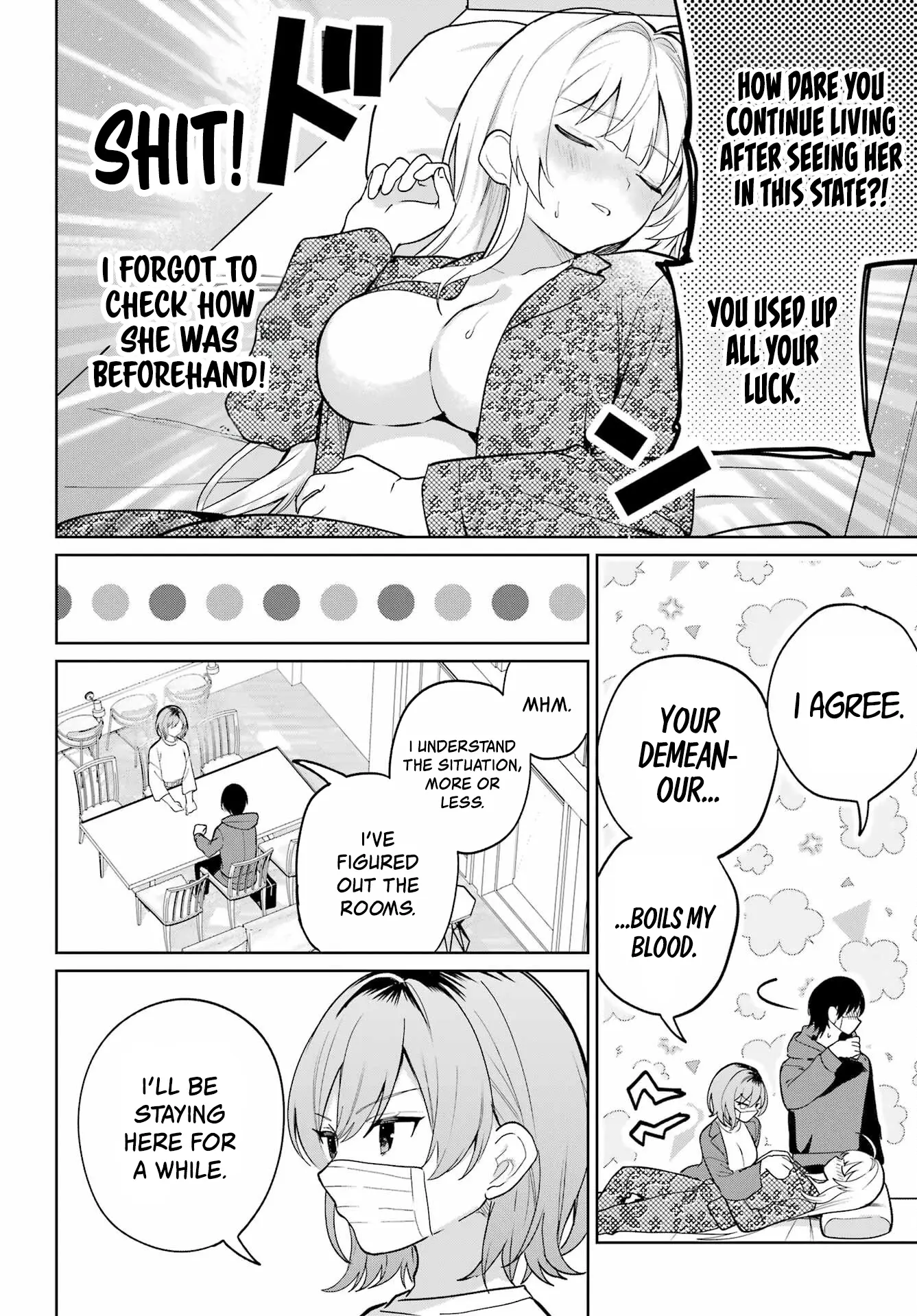 When I got to remote class, I had to move in with the most beautiful girl in my class - Chapter 10 - Page 6