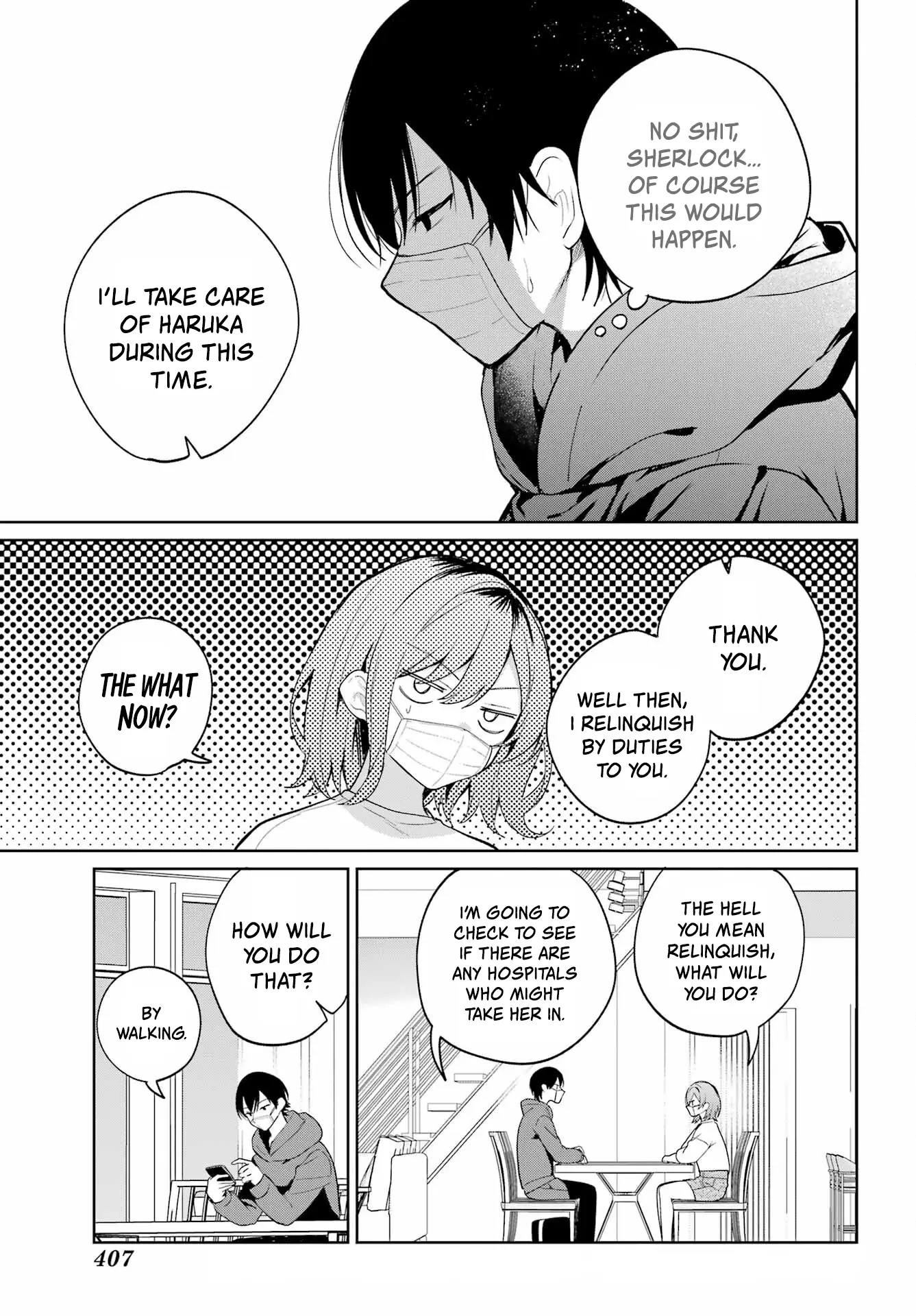 When I got to remote class, I had to move in with the most beautiful girl in my class - Chapter 10 - Page 7