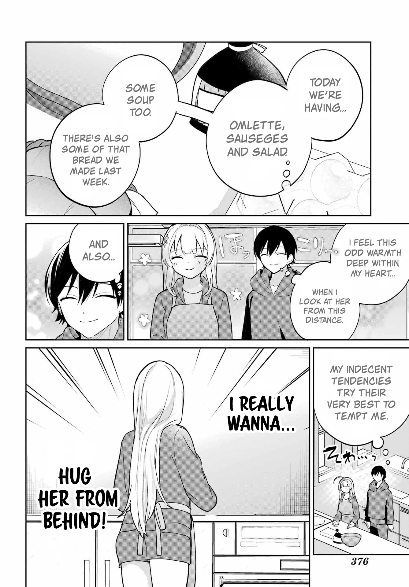 When I got to remote class, I had to move in with the most beautiful girl in my class - Chapter 13 - Page 10