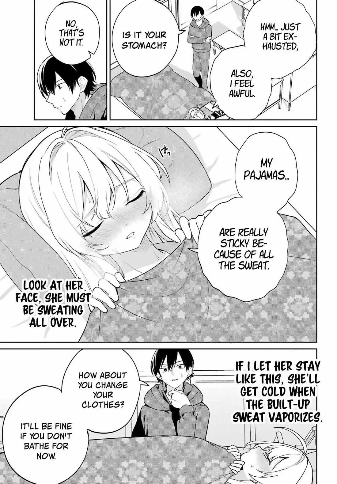 When I got to remote class, I had to move in with the most beautiful girl in my class - Chapter 9 - Page 14