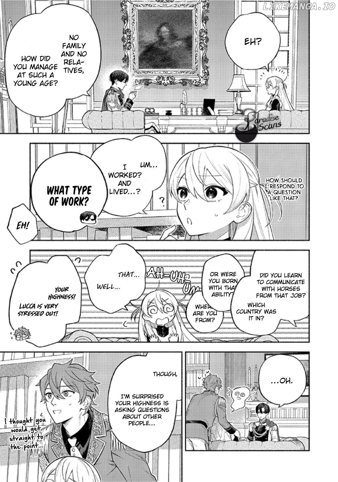 Zense Reitetsu Ouji No Uma Deshita - Hito Ni Natte Mo Anata Wo Aishite Ii Desu Ka? - Chapter 3 - Page 12